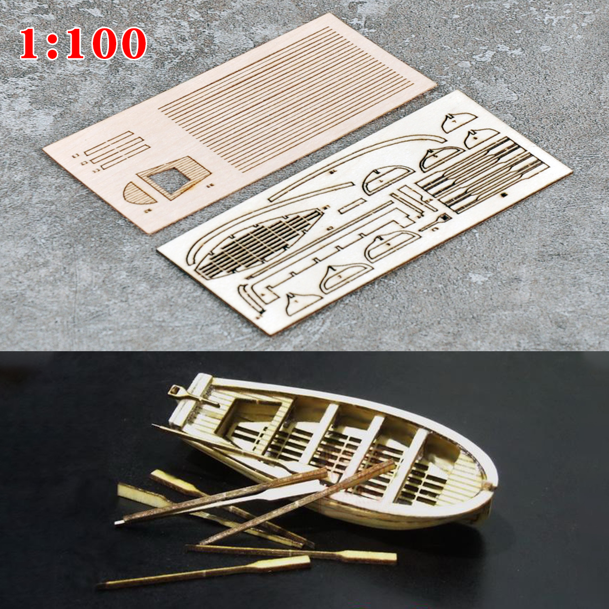 Model Kit U Boat - classical Sailboat sailing ship vessel wood