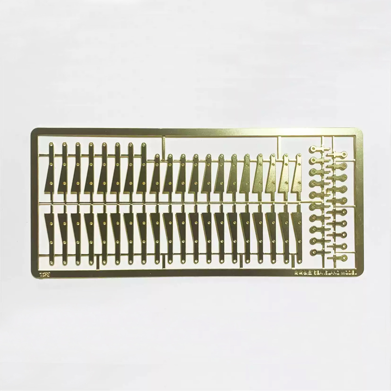 Photo Etch Brass - 1Set Etched Sheet Brass Photo-Etched Railings