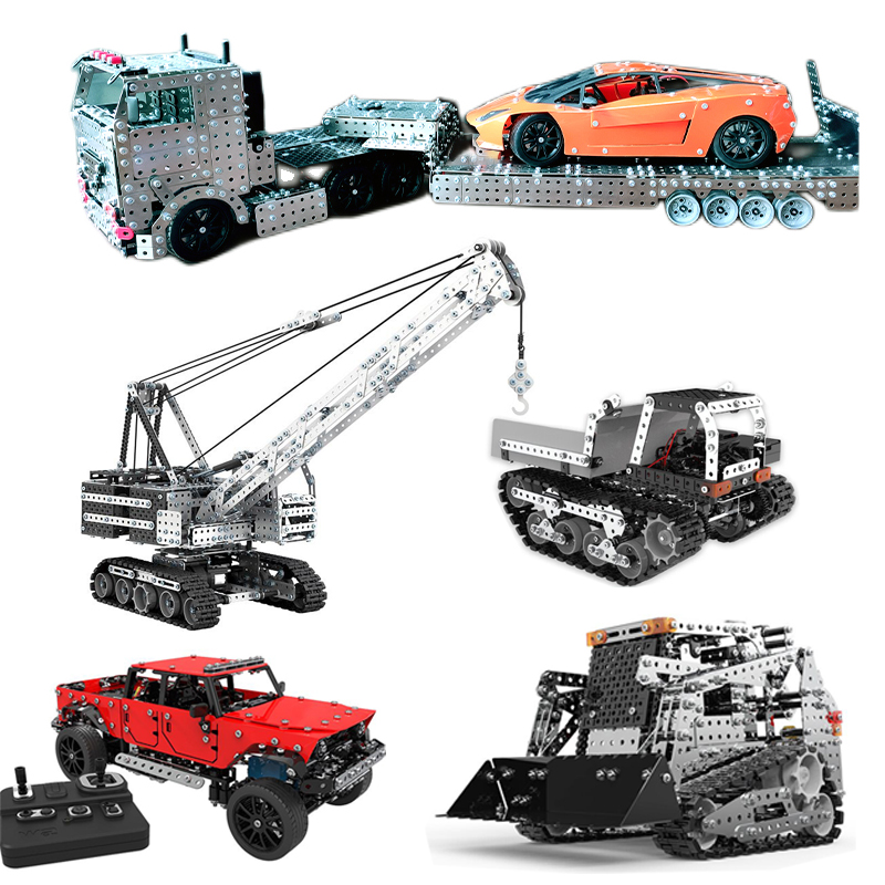 Model Kit Excavator - Alloy RC Crawler Excavation Model City