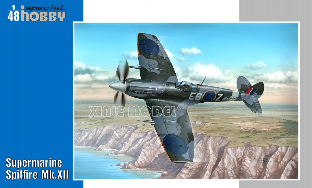 Model Kit Spitfire - Special Hobby Plastic Assembled Aircraft Model