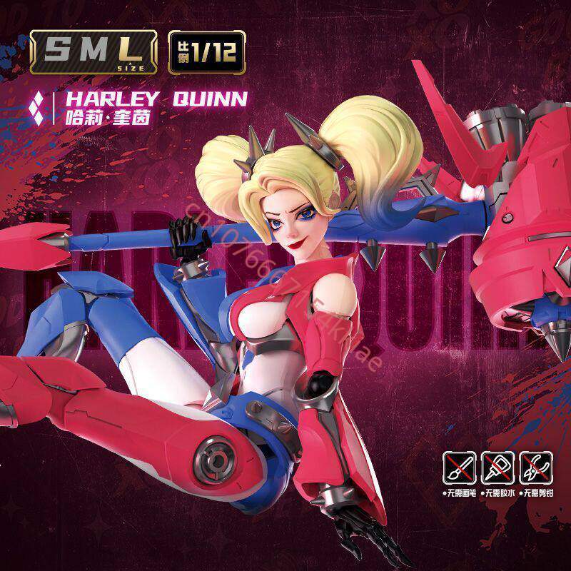 Original Blokees DC Champion C - огляд і ціна Model Kit Harley Quinn