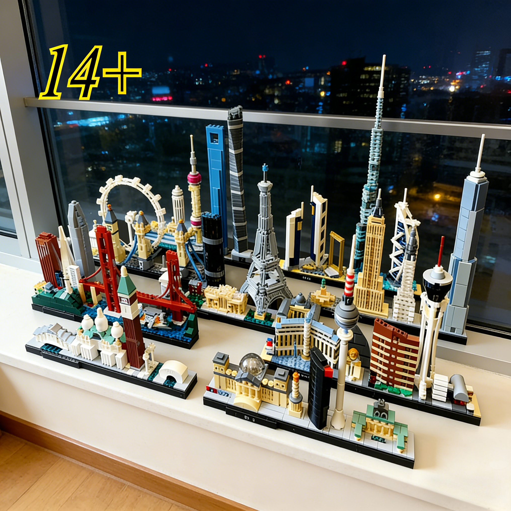 Thirteen Sets of City Models 2 - огляд і ціна Model Kit Lego