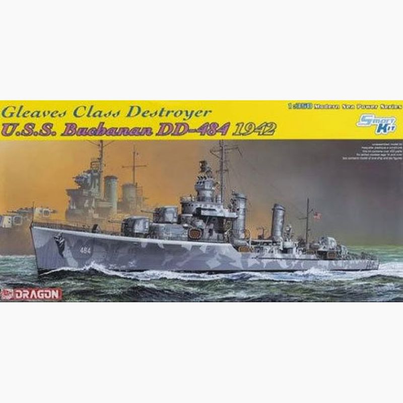 DRAGON 1021 1/350 U.S.S. Bucha - огляд і ціна Model Kit U Boat