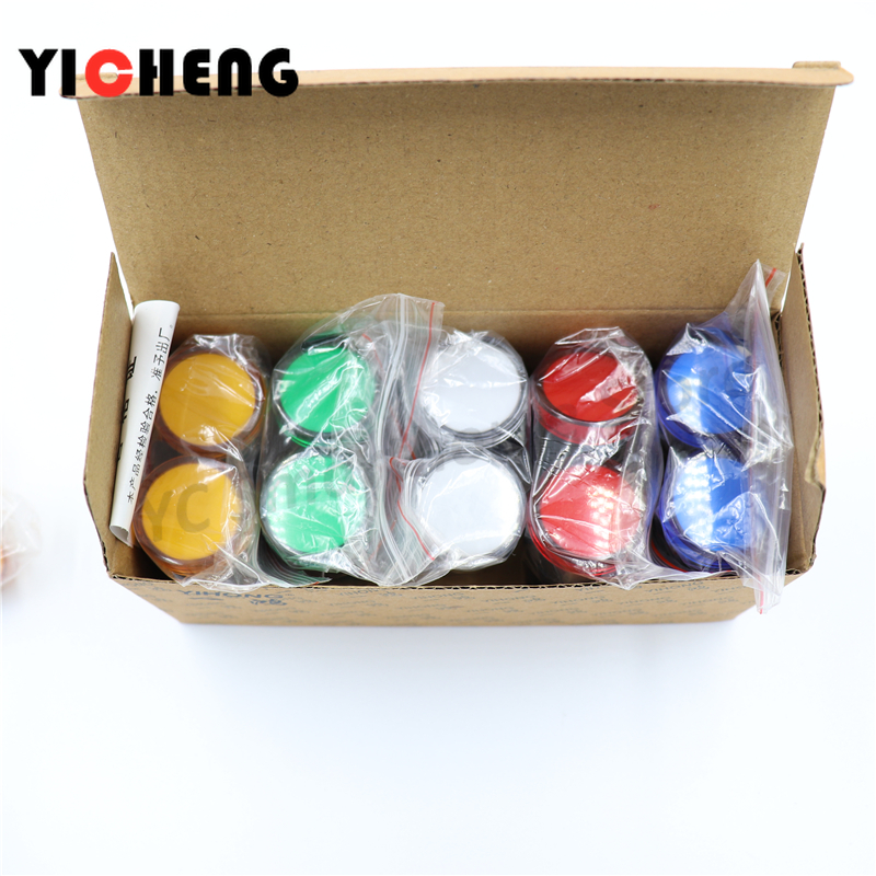 10pcs 22mm Panel Mount Signal  - огляд і ціна Panel Line Marker