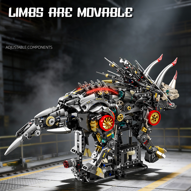Mechanical Triceratops Buildin - огляд і ціна Model Kit Lego