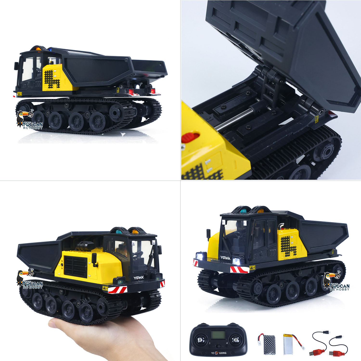 New 1/50 T14R RC Dumper K970 R - огляд і ціна Model Kit Excavator