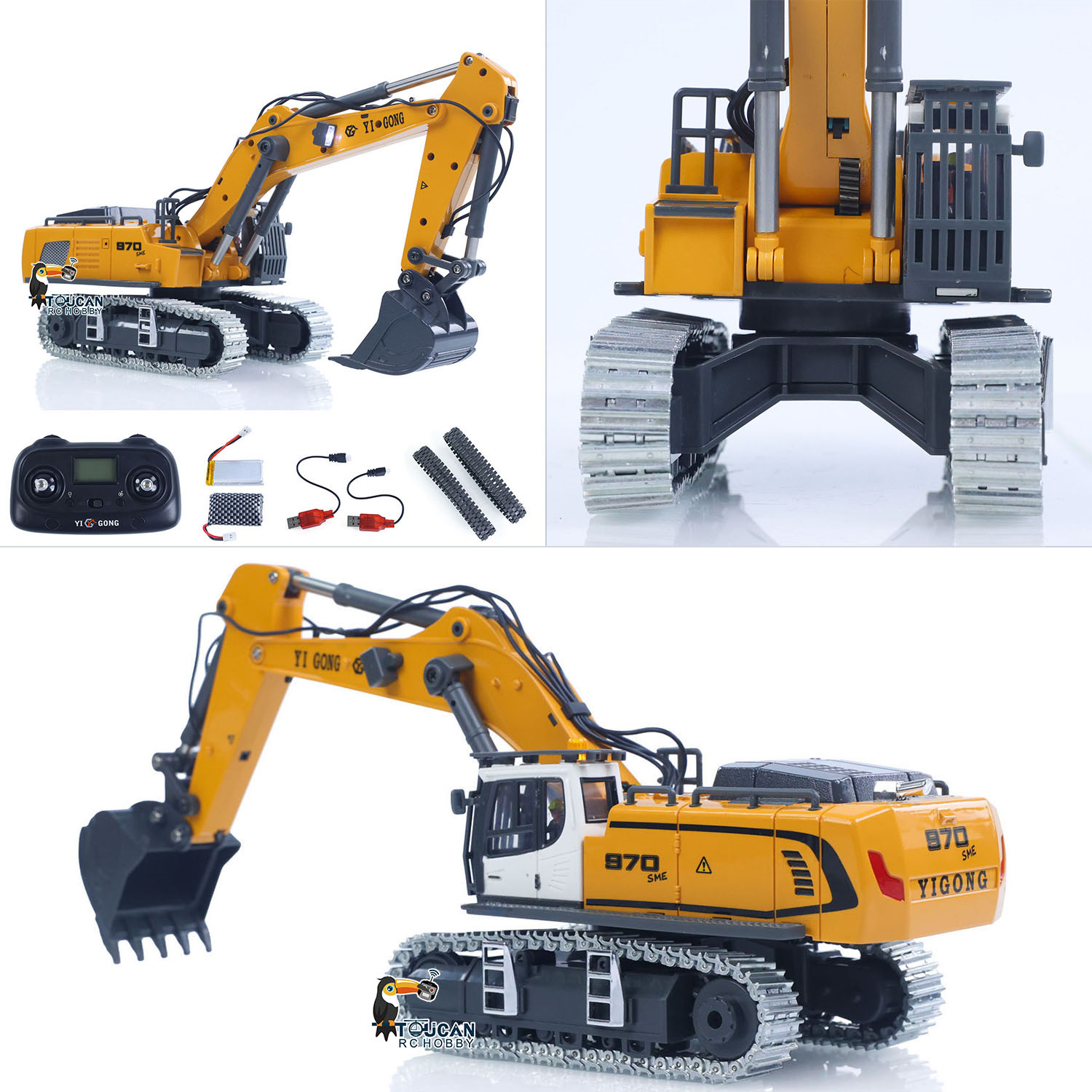 New 1/50 T14R RC Dumper K970 R - огляд і ціна Model Kit Excavator