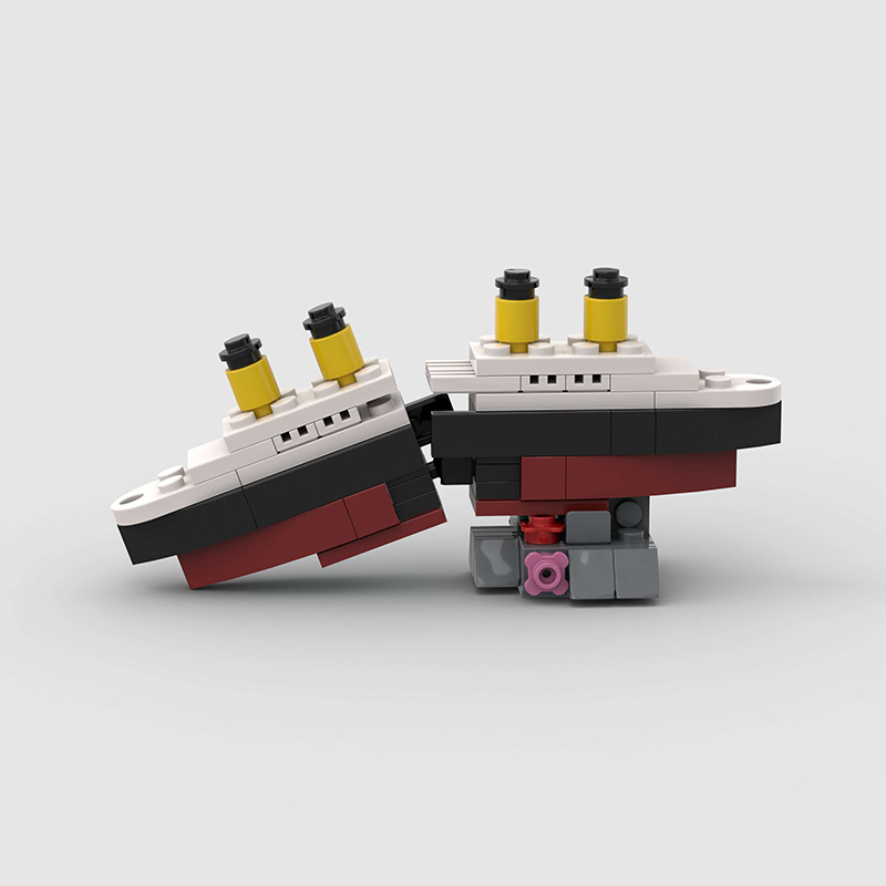 Mini RMS Titanic Sank Ship Mod - огляд і ціна Model Kit U Boat