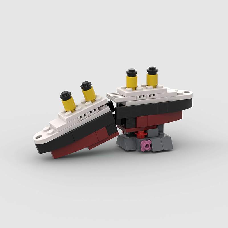 Mini RMS Titanic Sank Ship Mod - огляд і ціна Model Kit U Boat