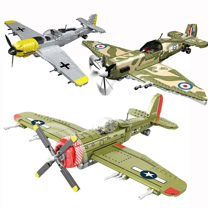 Different Types  Army P47 Figh - огляд і ціна Model Kit Spitfire