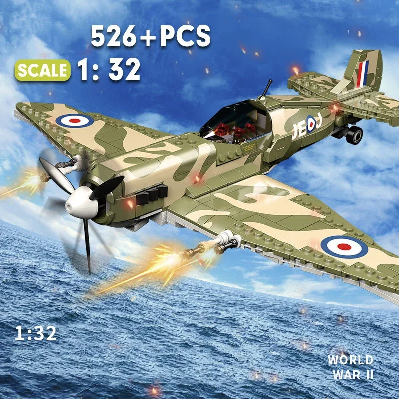 Different Types  Army P47 Figh - огляд і ціна Model Kit Spitfire