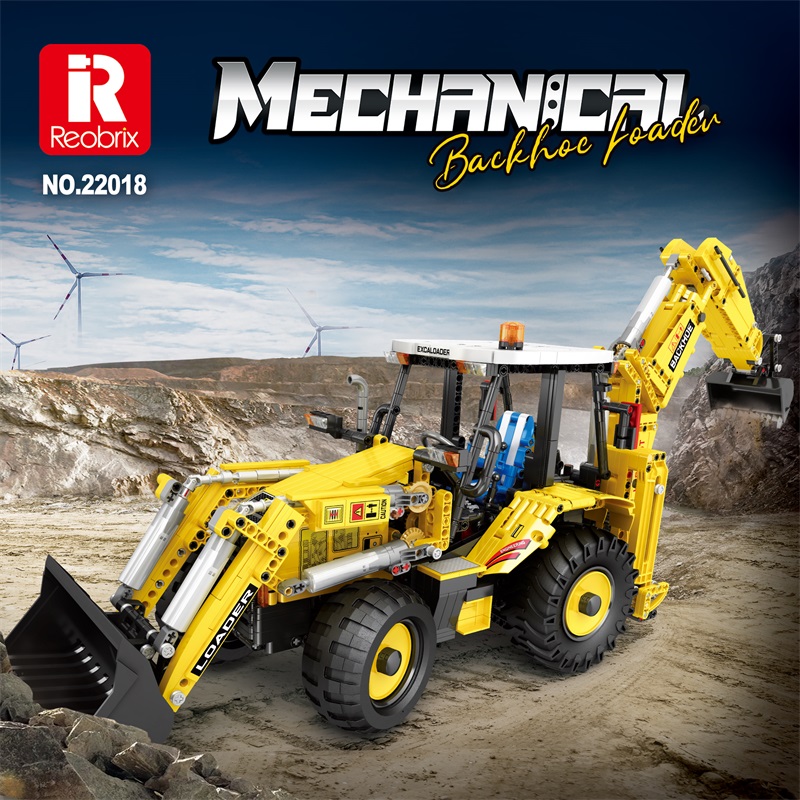 NEW 2466pcs Bulldozer Excavato - огляд і ціна Model Kit Excavator