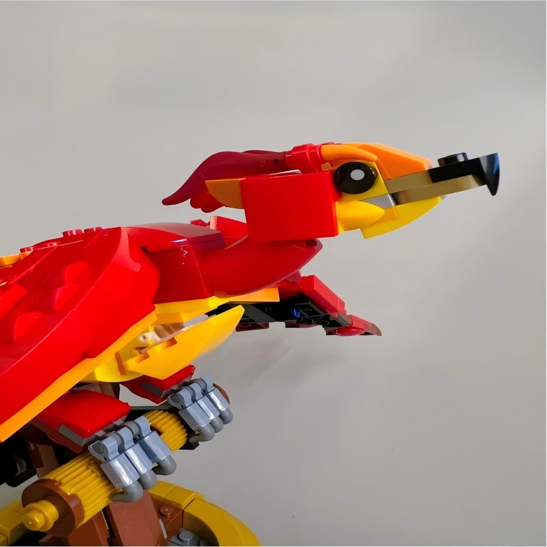 Elegant Red Phoenix Model 7639 - огляд і ціна Model Kit Lego