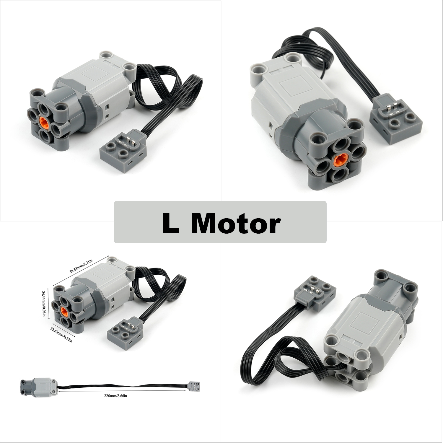 MOC Power Functions L Motor Ki - огляд і ціна Model Kit Lego