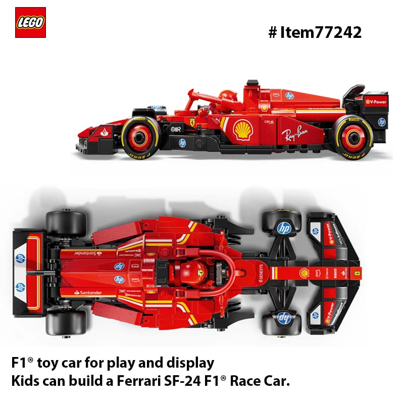 LEGO 77242 Speed Champions Fer - огляд і ціна Model Kit F1