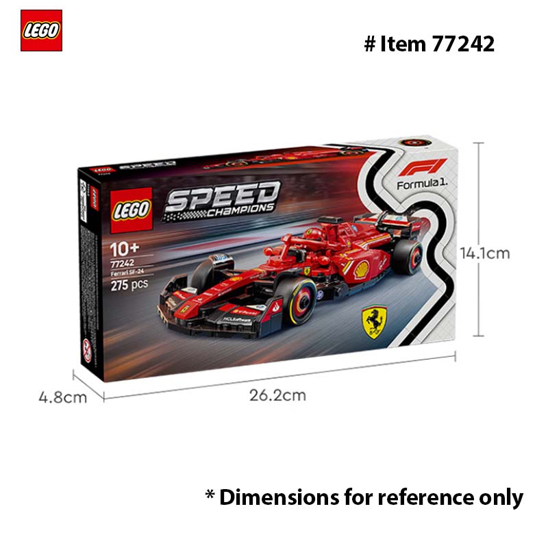 LEGO 77242 Speed Champions Fer - огляд і ціна Model Kit F1