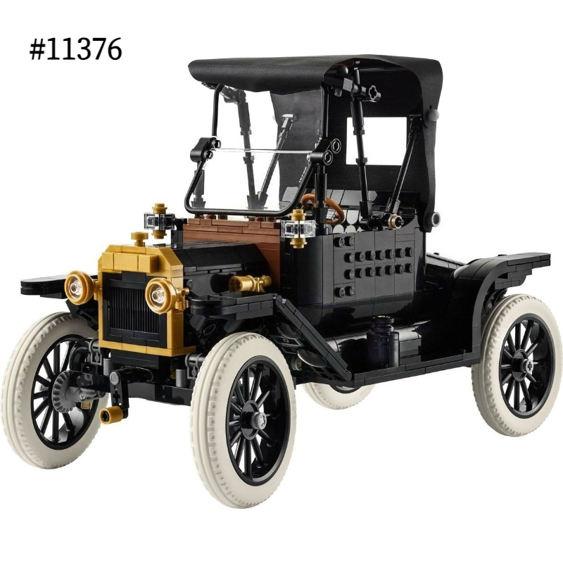 1060pcs Vintage Model T Car 11 - огляд і ціна Model Kit Lego