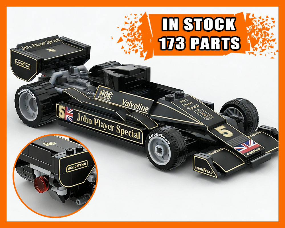 NEW Classic MOC Supercar Build - огляд і ціна Model Kit F1