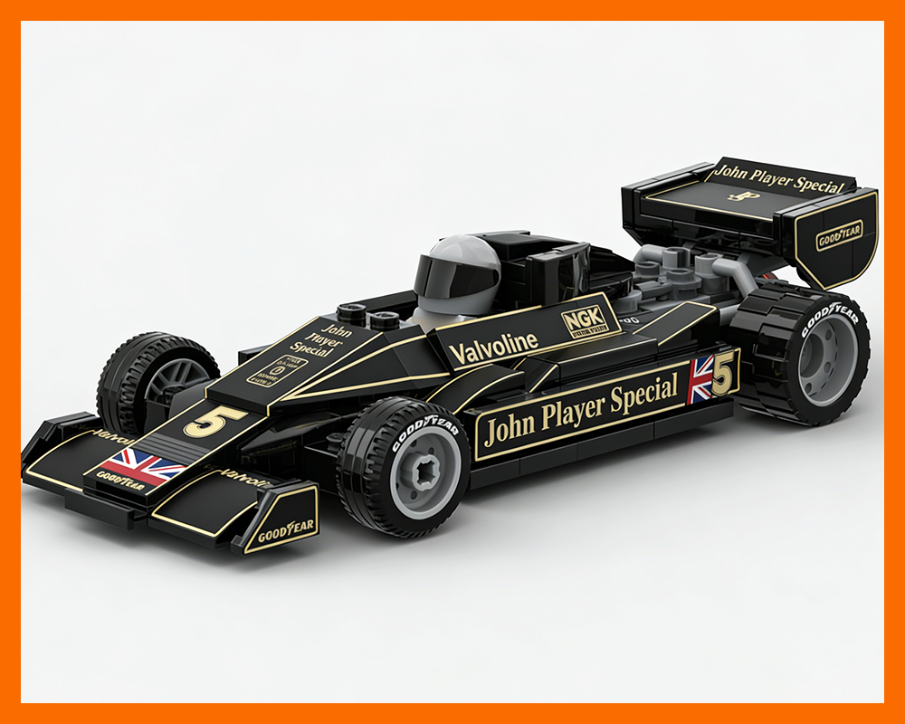 NEW Classic MOC Supercar Build - огляд і ціна Model Kit F1