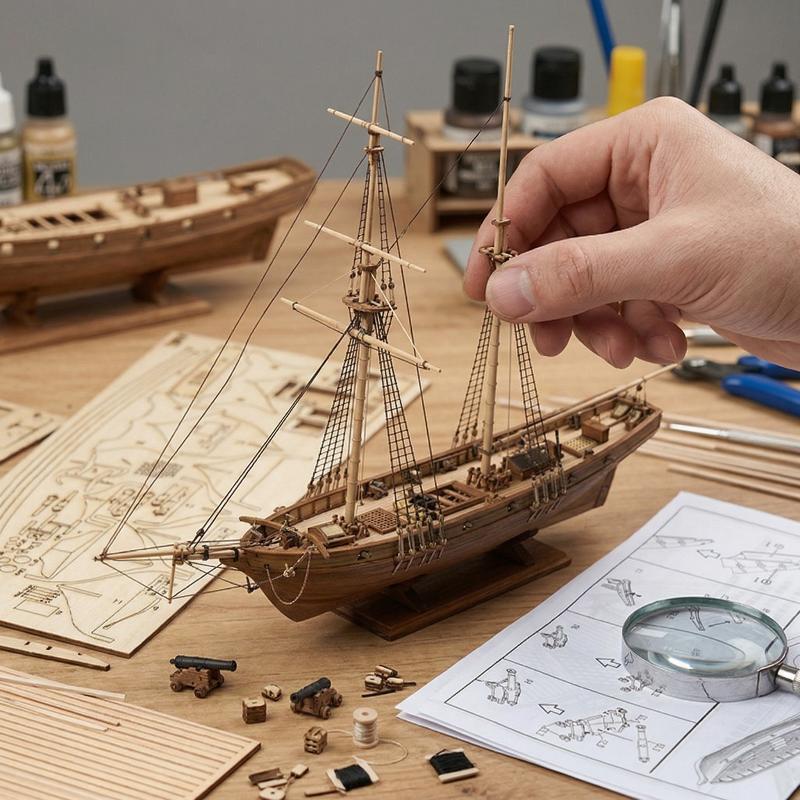 Wooden Ship Model Kit - DIY Sa - огляд і ціна Model Kit U Boat
