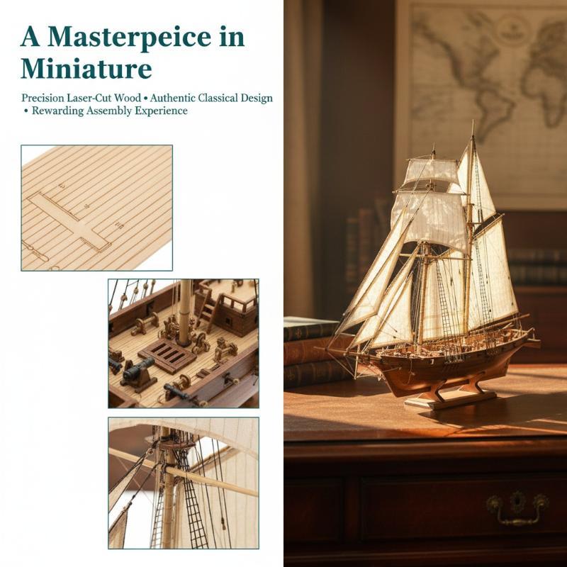 Wooden Ship Model Kit - DIY Sa - огляд і ціна Model Kit U Boat