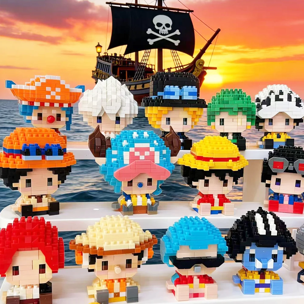 Anime Character Model Luffy 3D - огляд і ціна Model Kit Lego