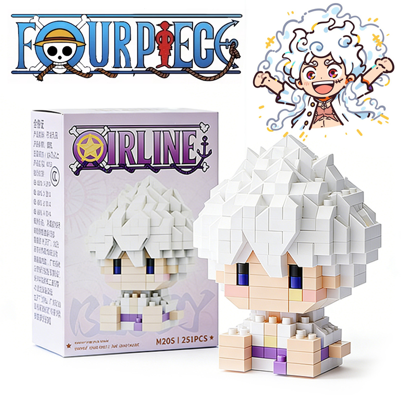 Anime Character Model Luffy 3D - огляд і ціна Model Kit Lego