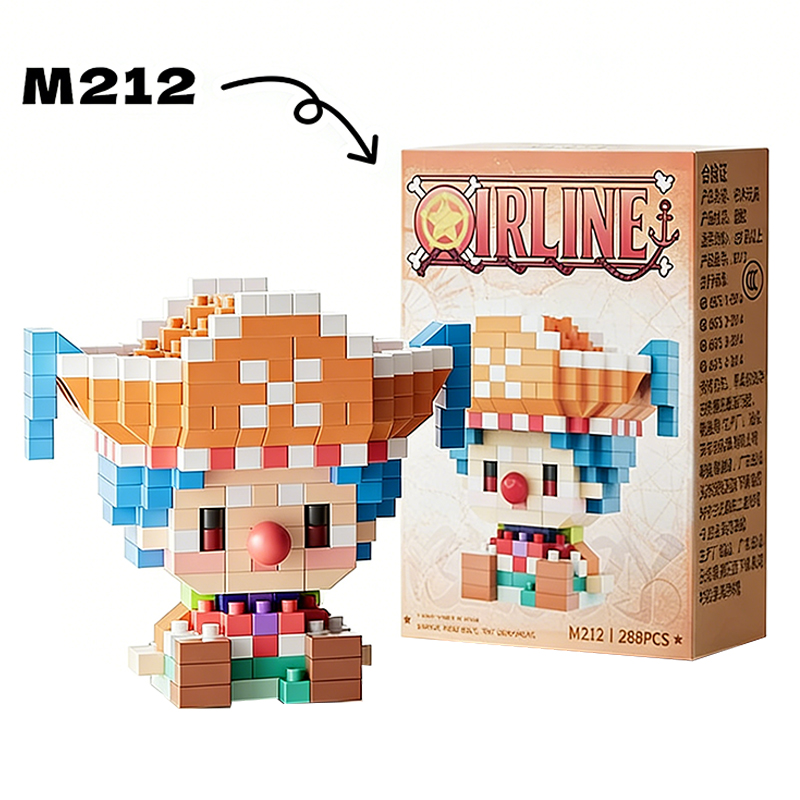 Anime Character Model Luffy 3D - огляд і ціна Model Kit Lego