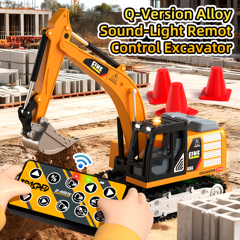ZWN Remote Control Excavator D - огляд і ціна Model Kit Excavator