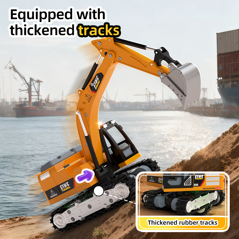 ZWN Remote Control Excavator D - огляд і ціна Model Kit Excavator