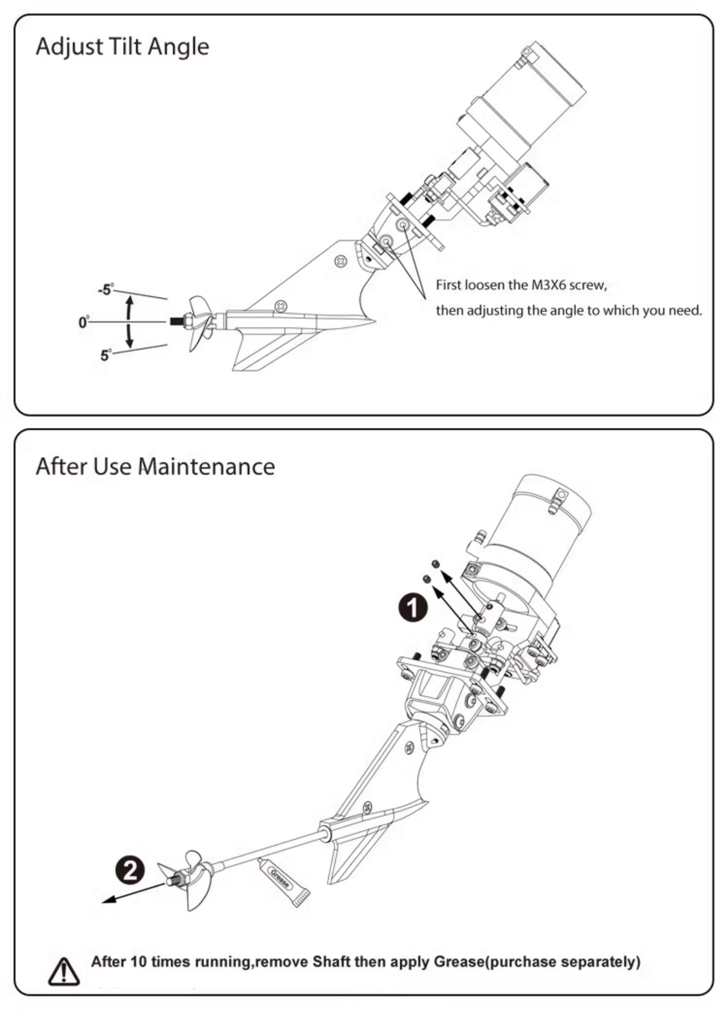 TFL Boat parts F1 drive shaft  - огляд і ціна Model Kit F1