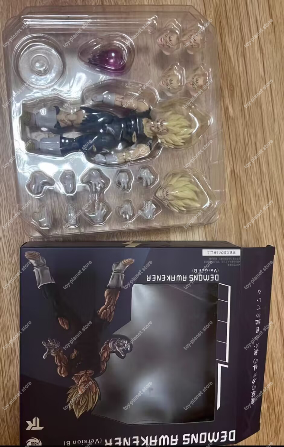 Black Hole Toys Demons Awakene - огляд і ціна Model Kit Vegito