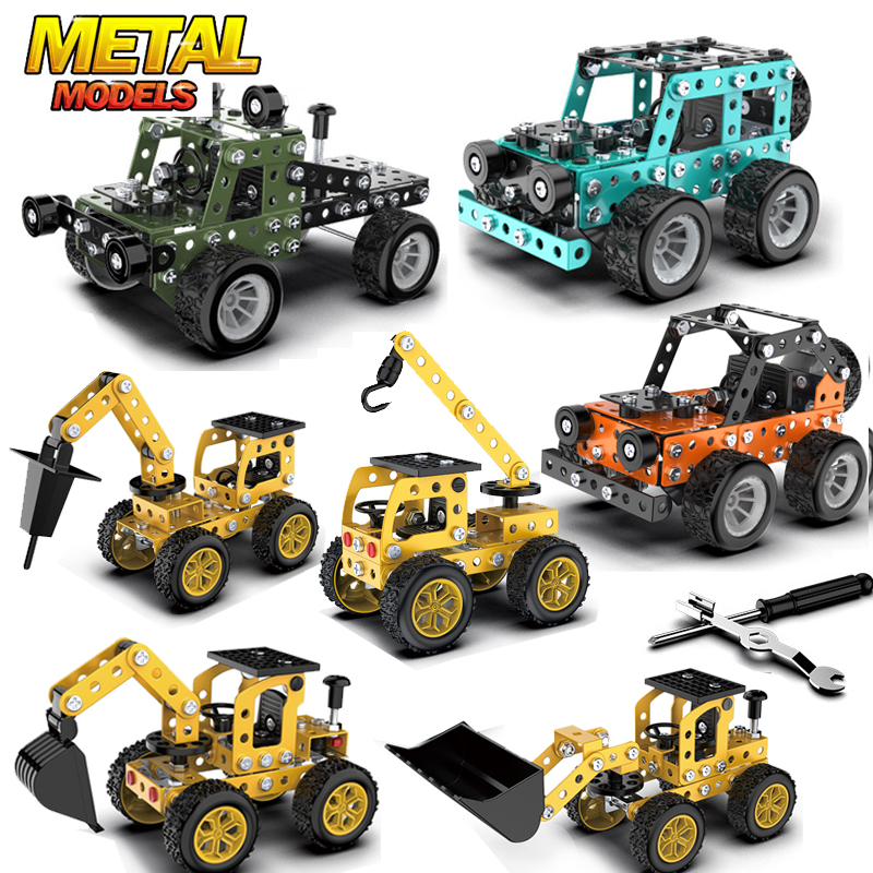 DIY Metal Building Block Assem - огляд і ціна Model Kit Excavator
