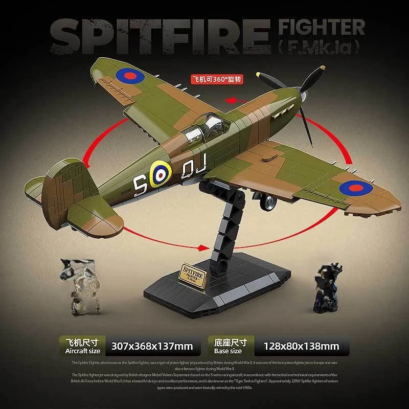 UK Spitfire Fighter Military P - огляд і ціна Model Kit Spitfire