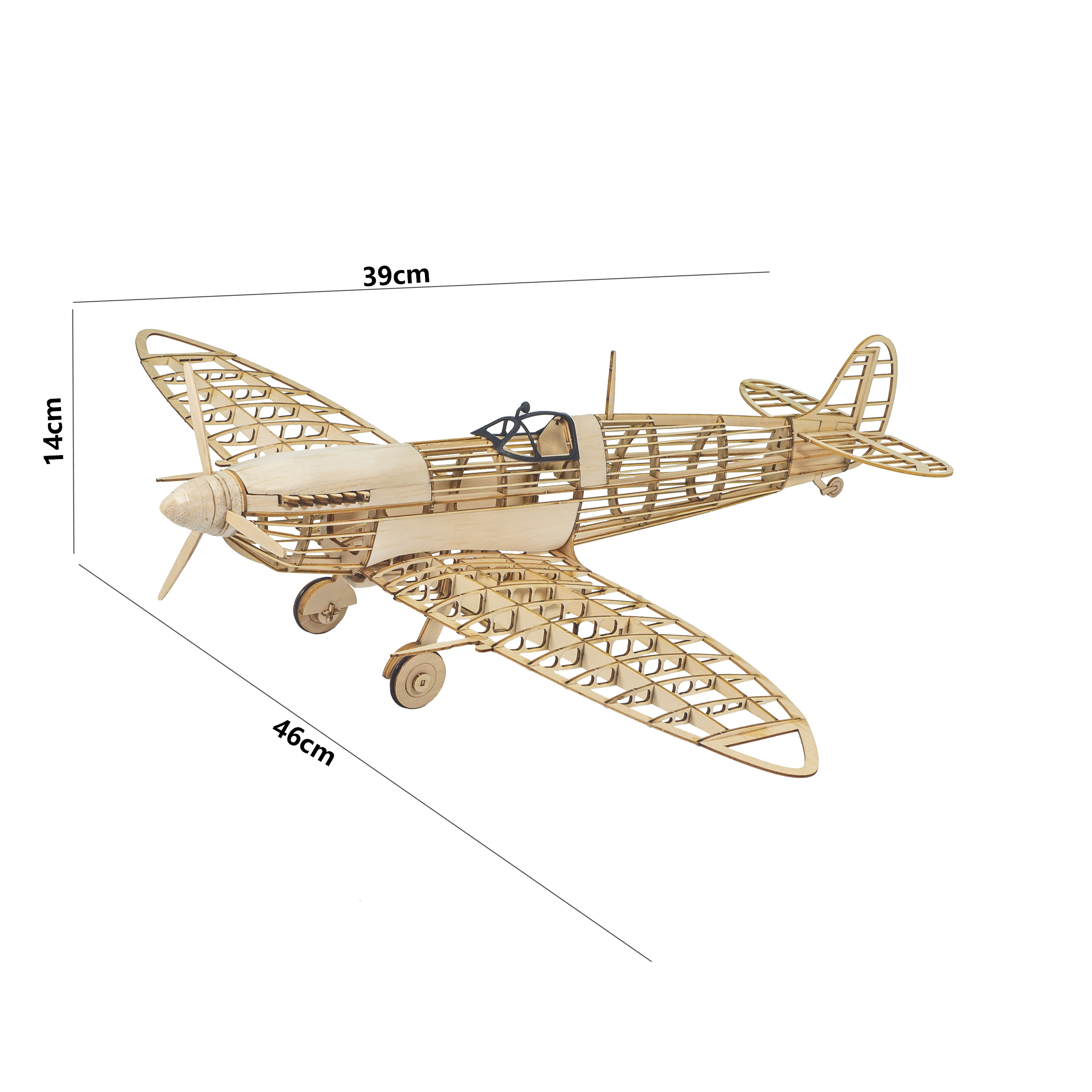 AEORC VX18 1:25 Spitfire Fight - огляд і ціна Model Kit Spitfire
