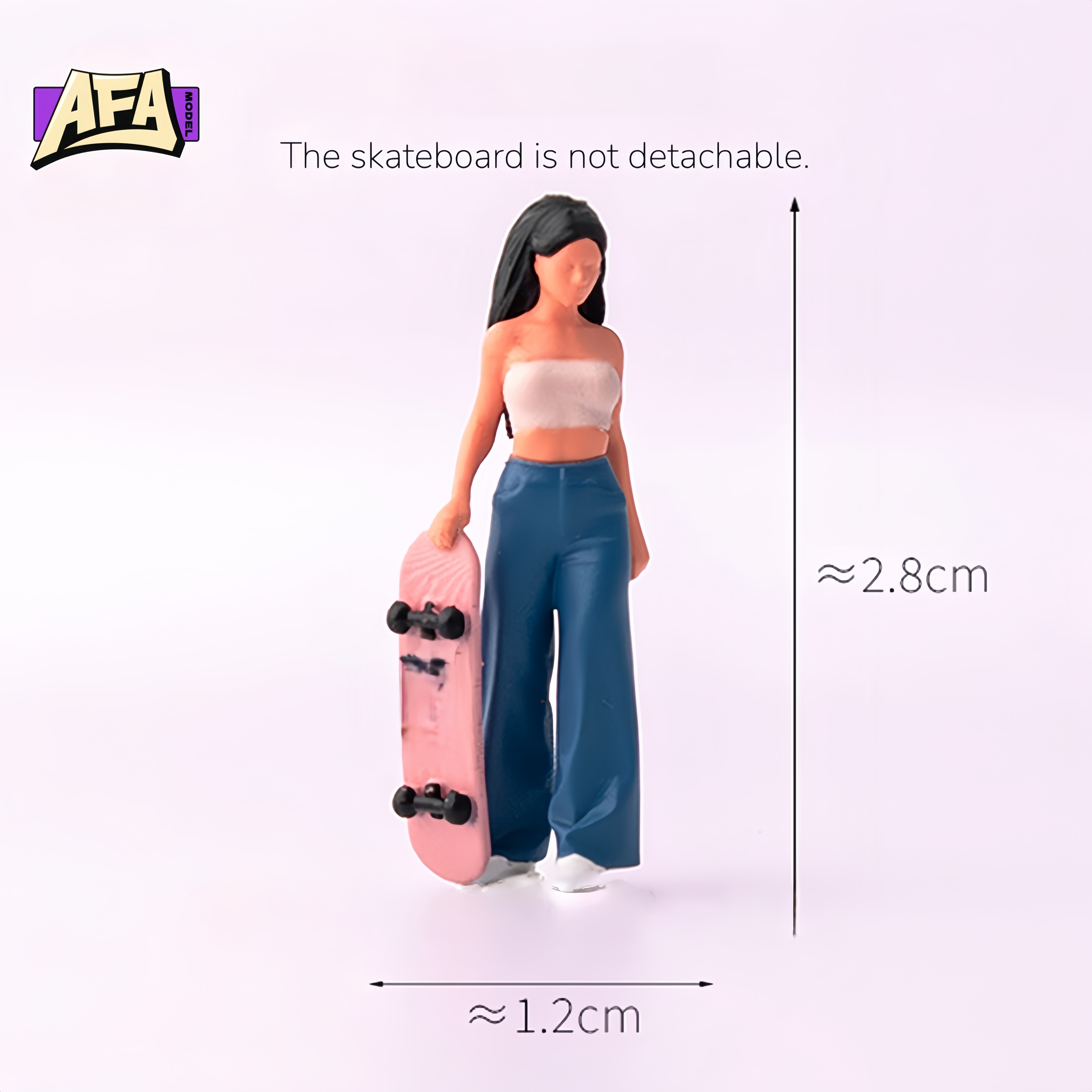 1 64 resin diorama skate Minia - огляд і ціна Model Kit Toy