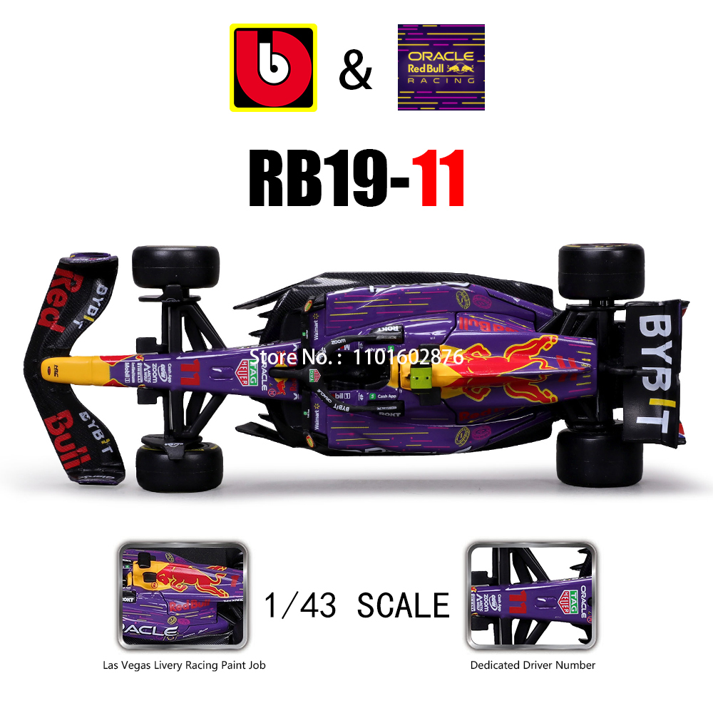 Bburago 1:43 2023 F1 Red Bull  - огляд і ціна Model Kit F1