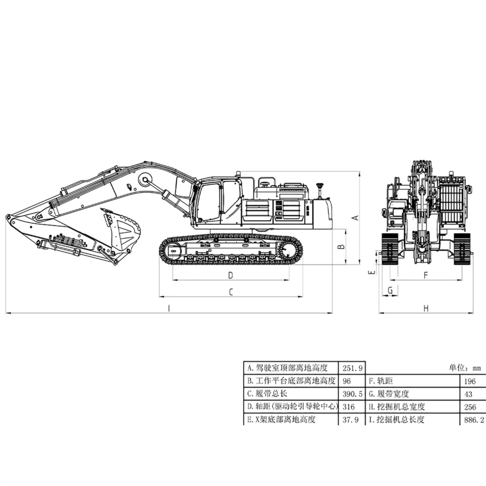 Toys LESU 1/14 KIT CNC Metal R - огляд і ціна Model Kit Excavator
