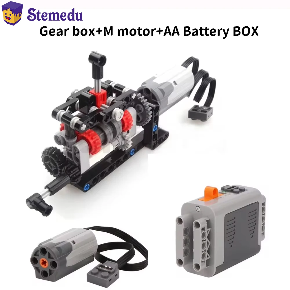 MOC High-tech 4 Speeds Gearbox - огляд і ціна Model Kit Lego