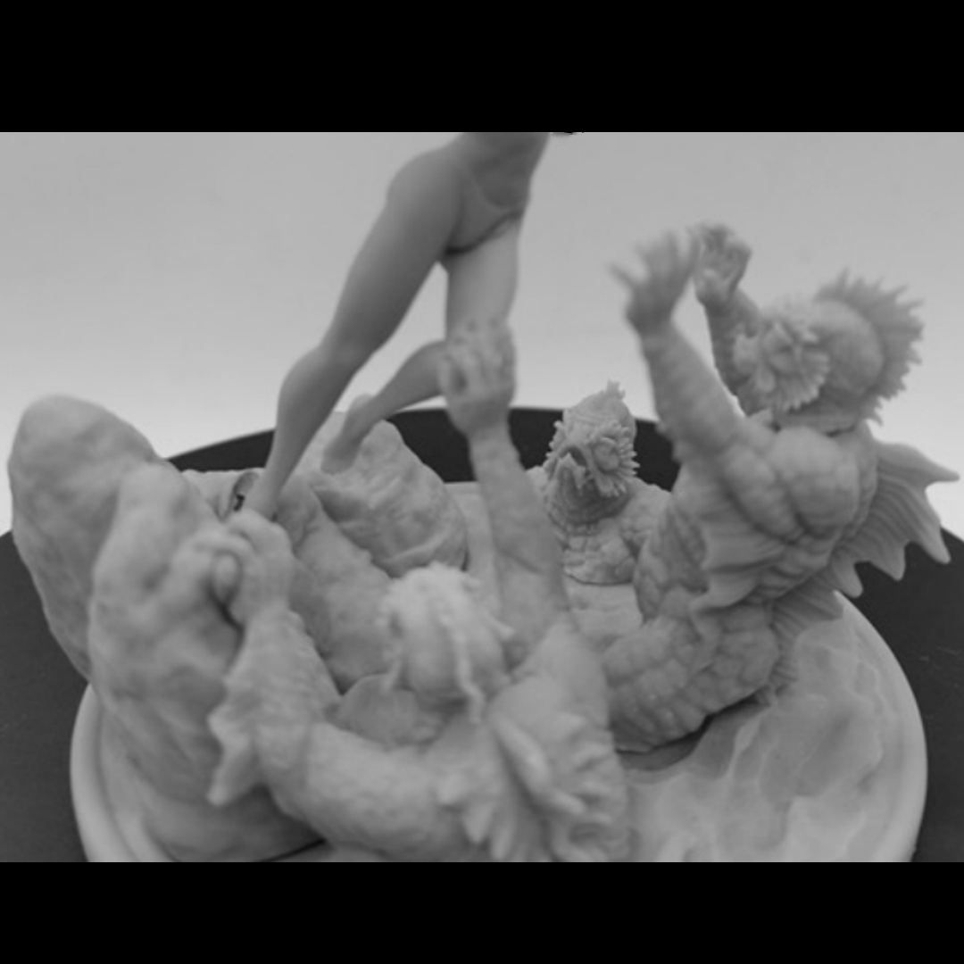 1/24 Scale Resin Figure Model  - огляд і ціна Model Kit Vs Figure