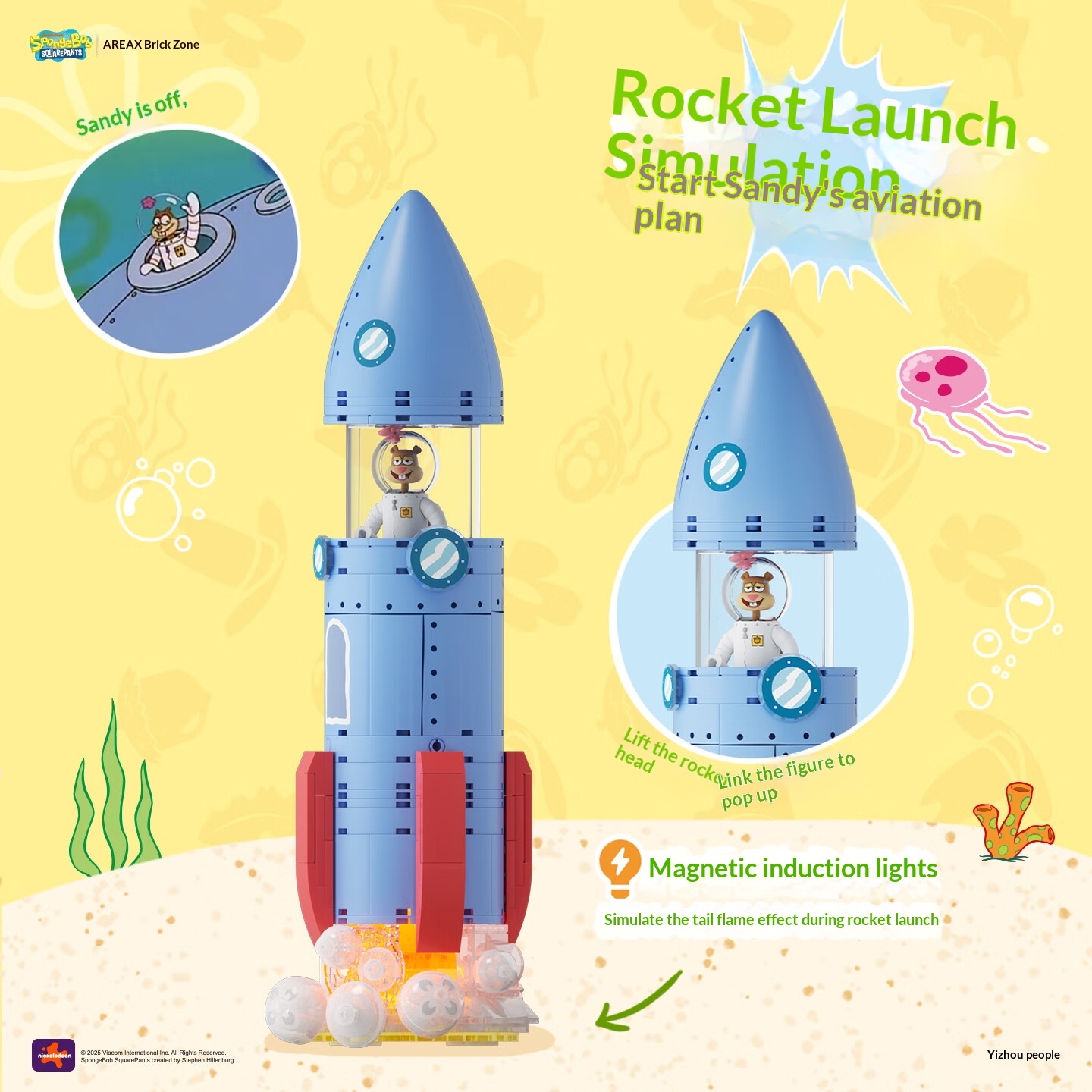 Areax Spongebob Sandy Cheeks D - огляд і ціна Model Kit Toy