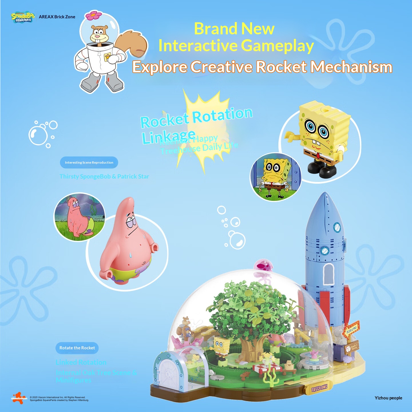 Areax Spongebob Sandy Cheeks D - огляд і ціна Model Kit Toy