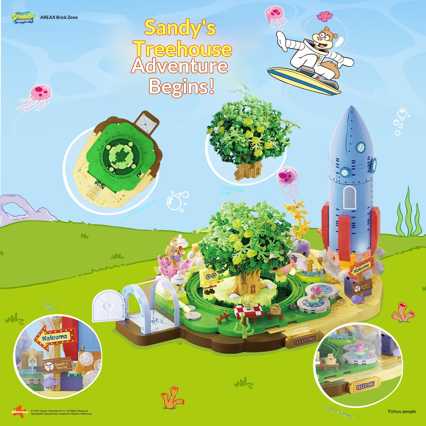 Areax Spongebob Sandy Cheeks D - огляд і ціна Model Kit Toy