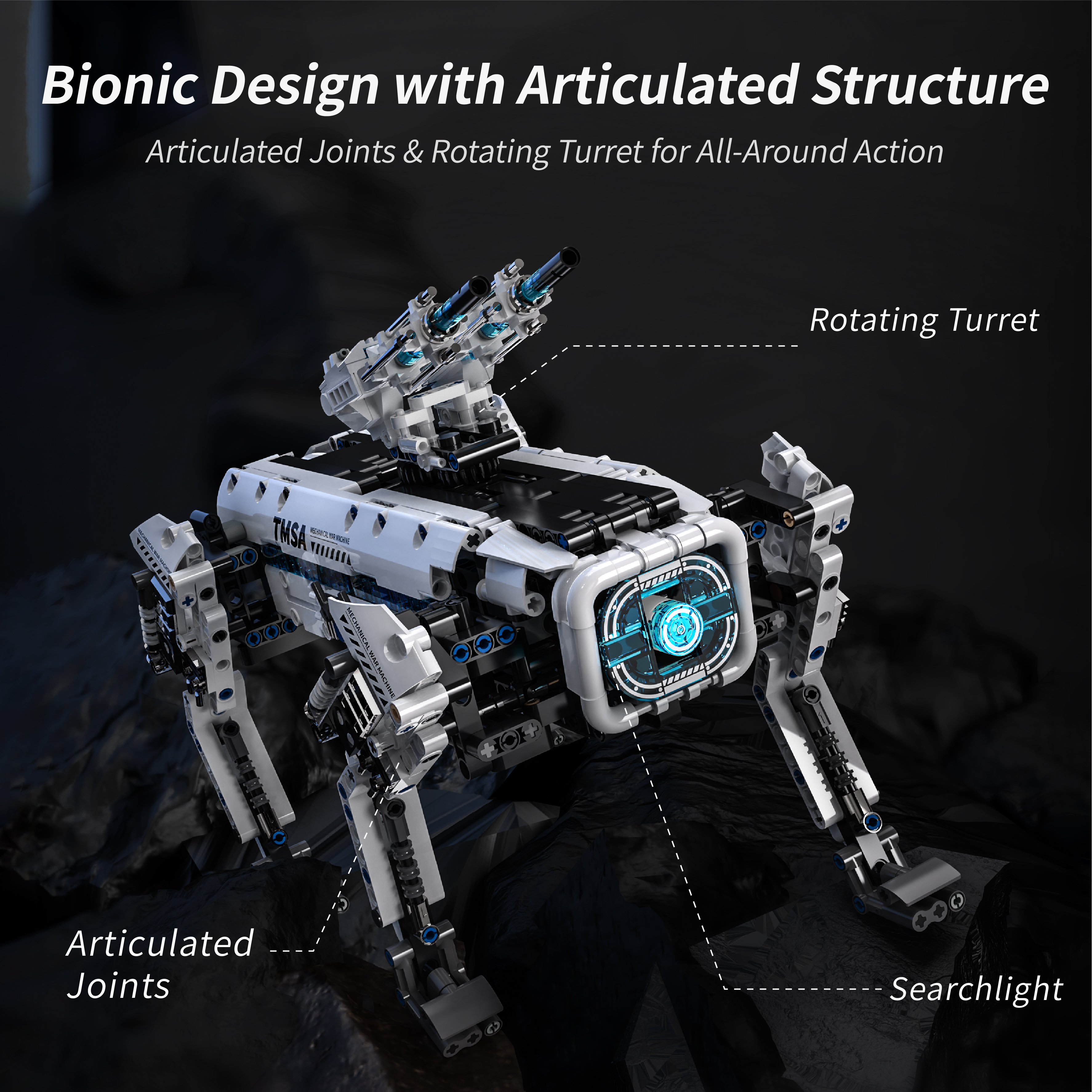 Educational Toys STEM Bionic R - огляд і ціна Model Kit Lego