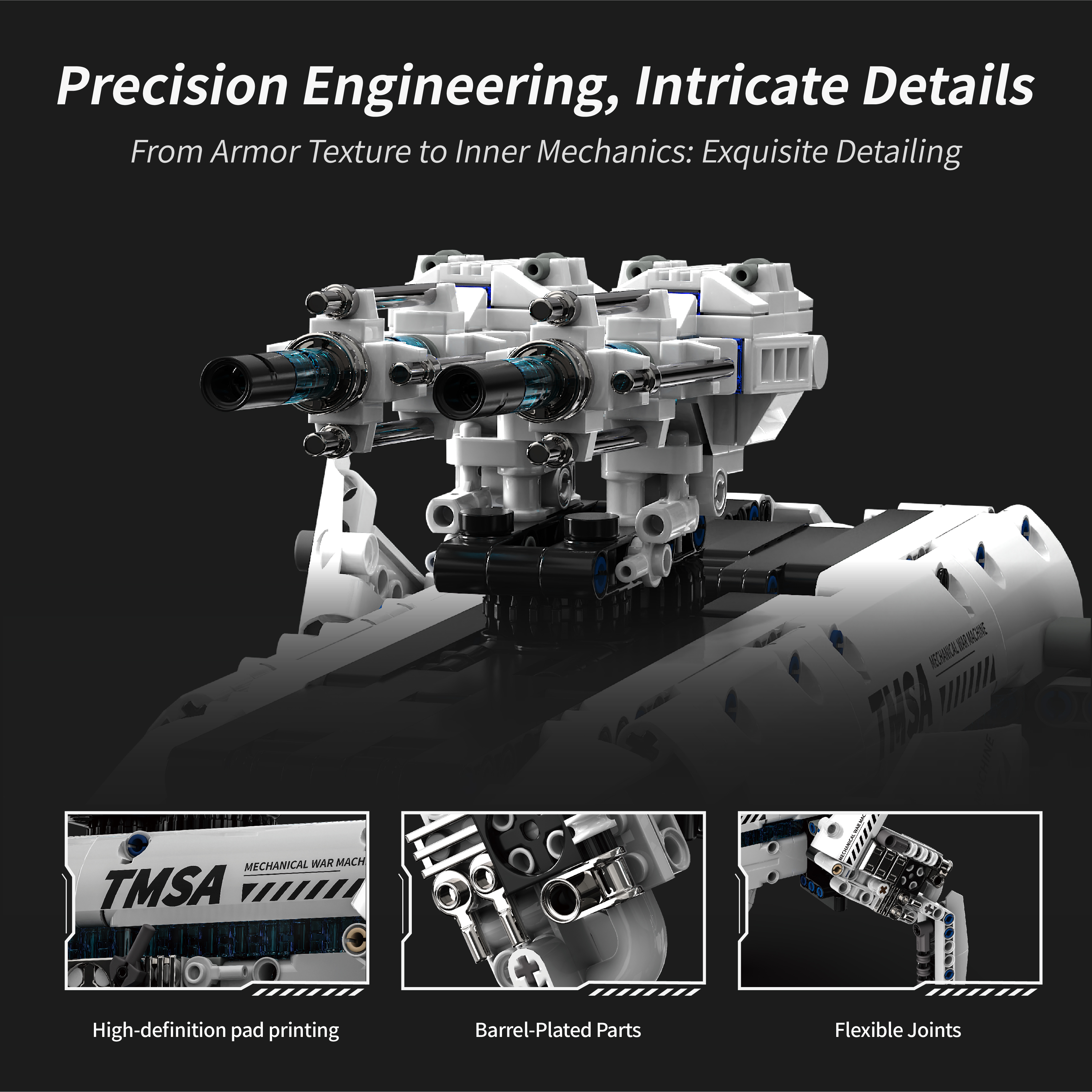 Educational Toys STEM Bionic R - огляд і ціна Model Kit Lego