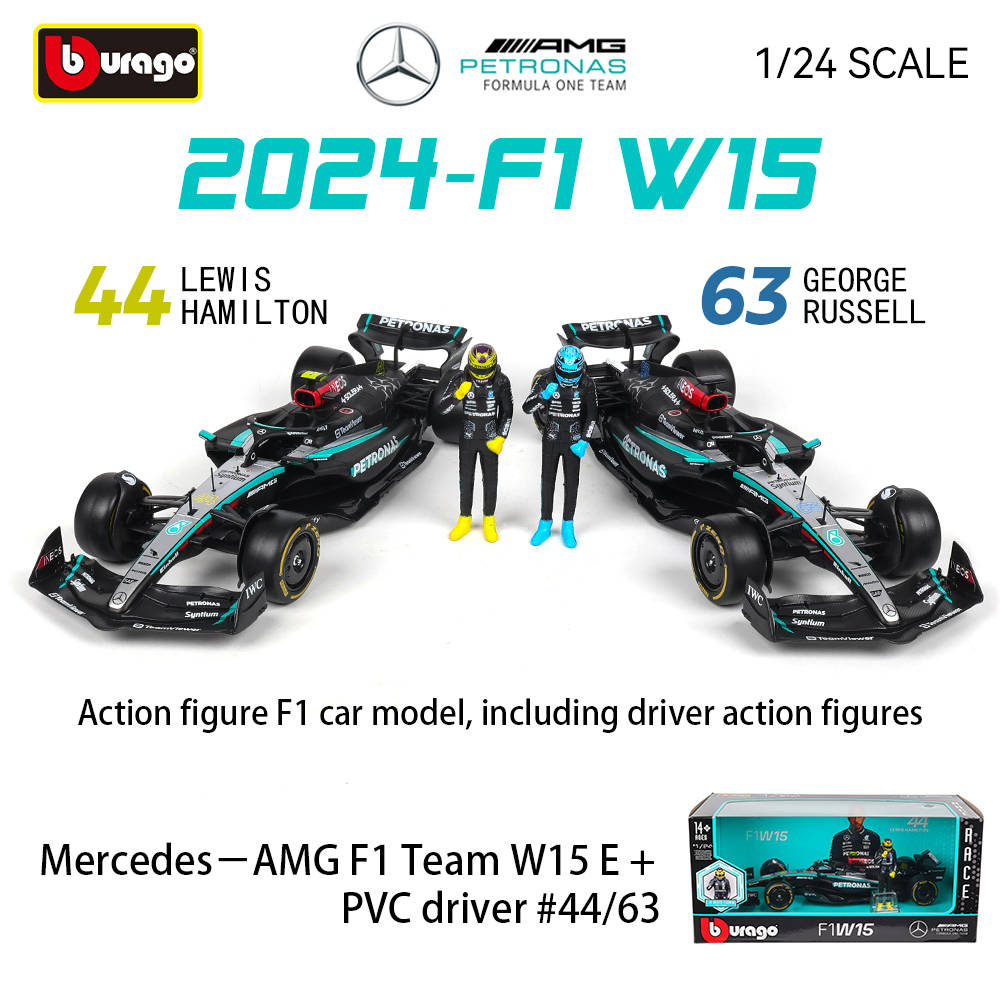 Bburago 1:24 Mercedes-Benz 202 - огляд і ціна Model Kit F1
