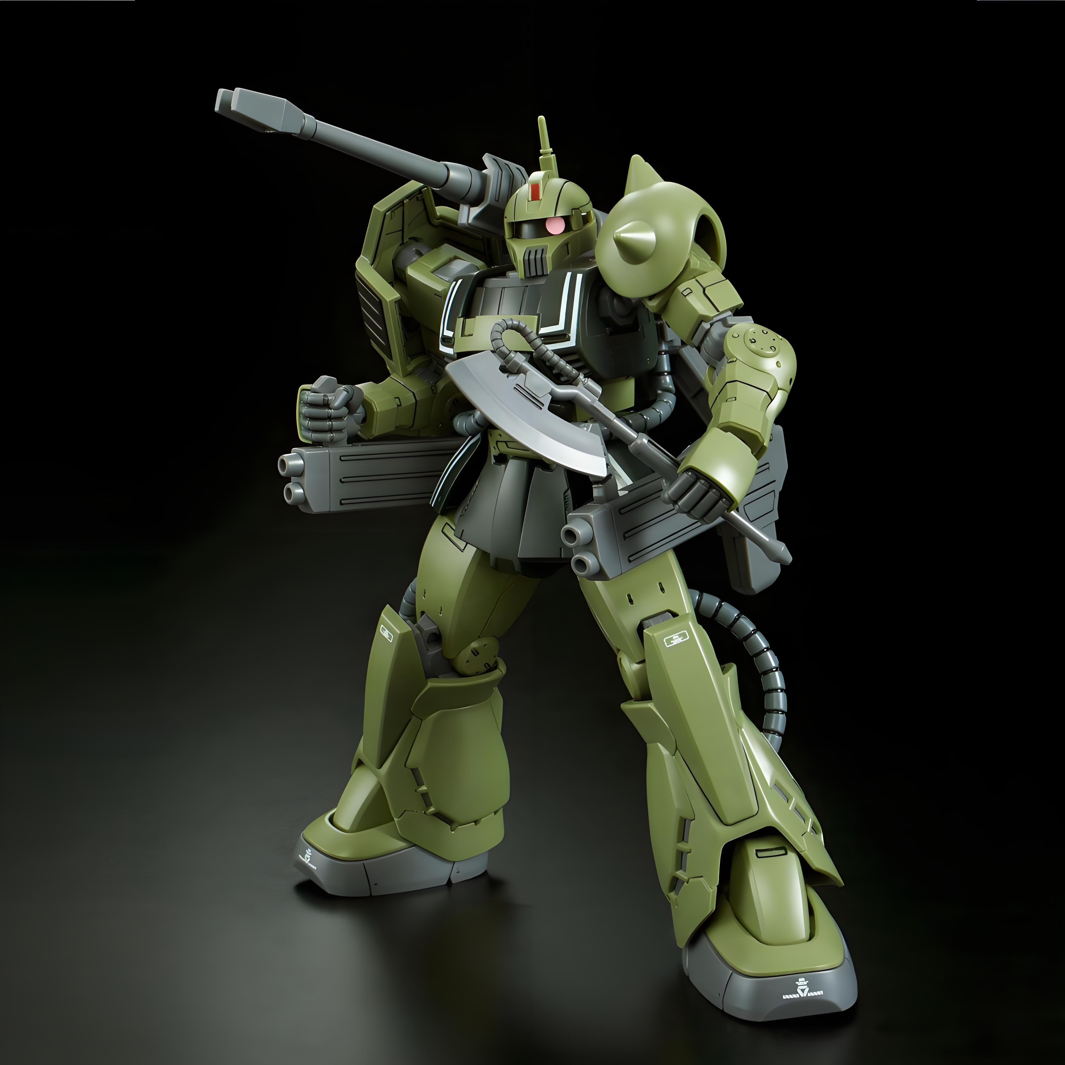 Bandai Original MODEL KIT GUND - огляд і ціна Model Kit Zaku