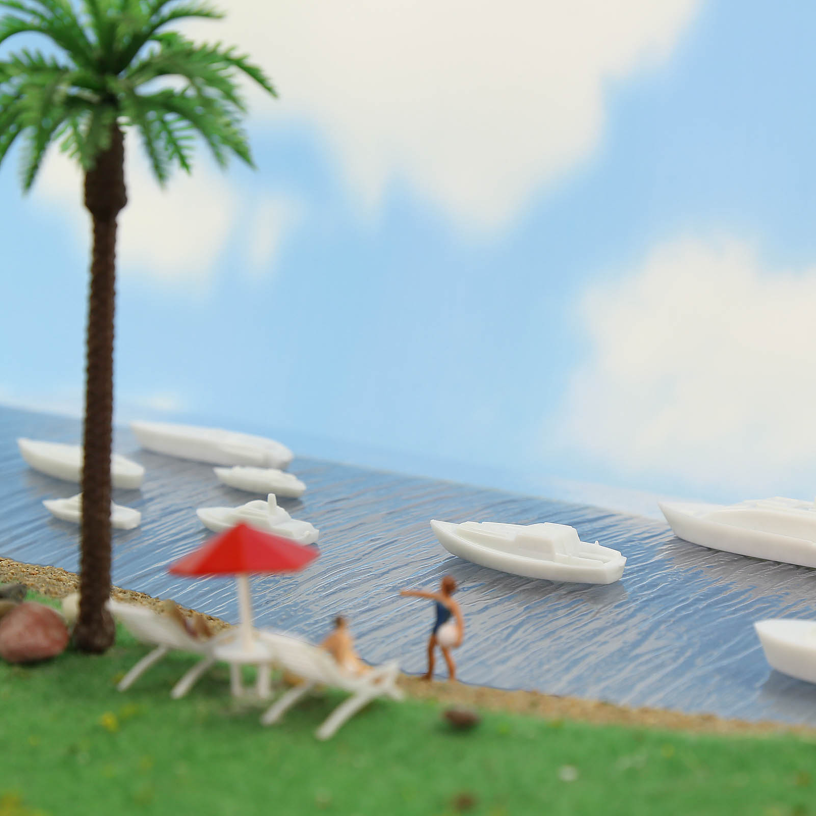 32pcs O OO HO N Z Scale Resin  - огляд і ціна Model Kit U Boat