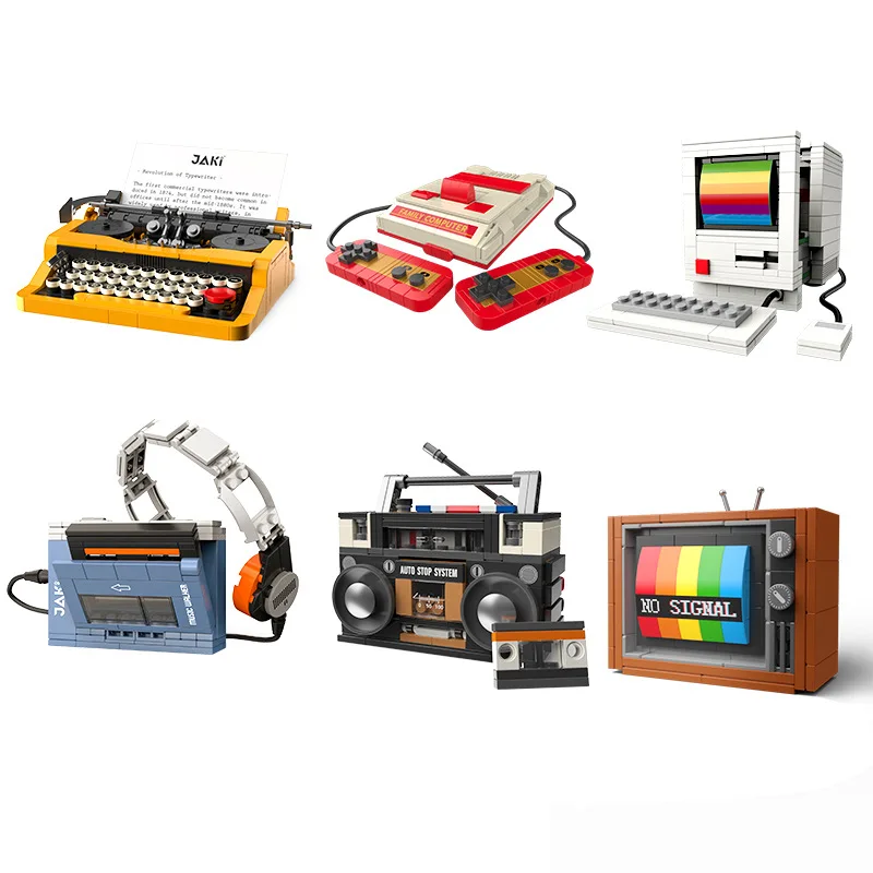 Retro DIY Building Blocks TV R - огляд і ціна Model Kit Lego