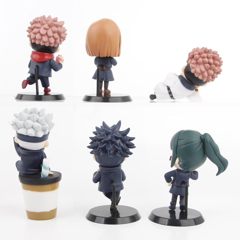 6pcs/set Anime Jujutsu Kaisen  - огляд і ціна Model Kit Jujutsu Kaisen